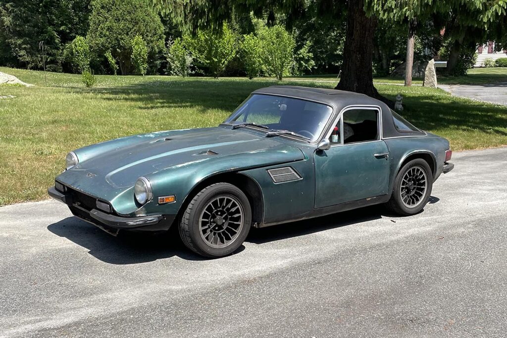 Marc & Nancy Dodson's Green 1974 TVR 2500M