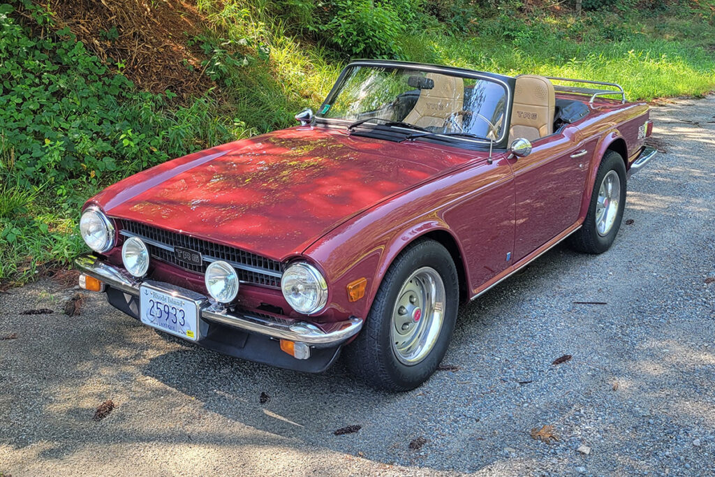 Joe Malachowski's 1976 Triumph TR6