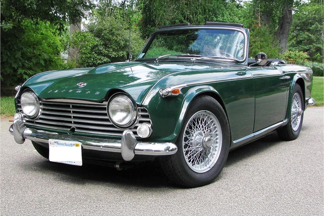 Andy Amatruda 1967 Triumph TR4