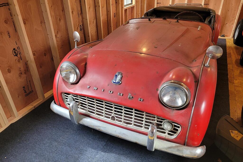 George Burdett 1960 TR3