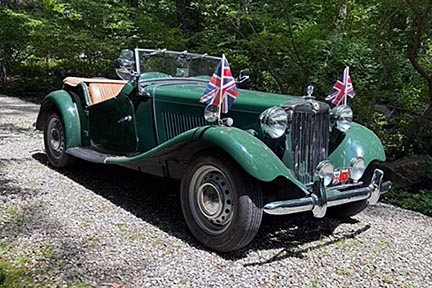 William Stine 1952 MG TD